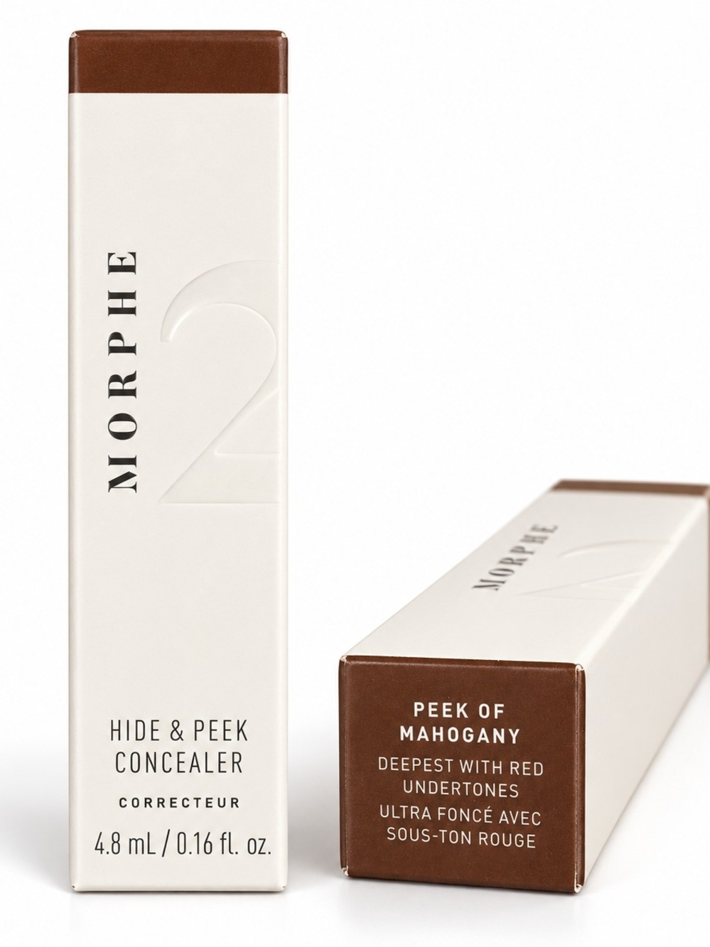 Morphe Hide & Peek / Peek of Mahogony or Peek of Coffee Concealer Deep Neutral M